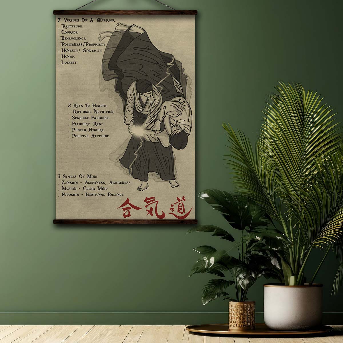 Aikido Wall Art - Aikido Poster - Aikido Canvas - 753 CODE - AI021 - Vertical Poster - Vertical Canvas