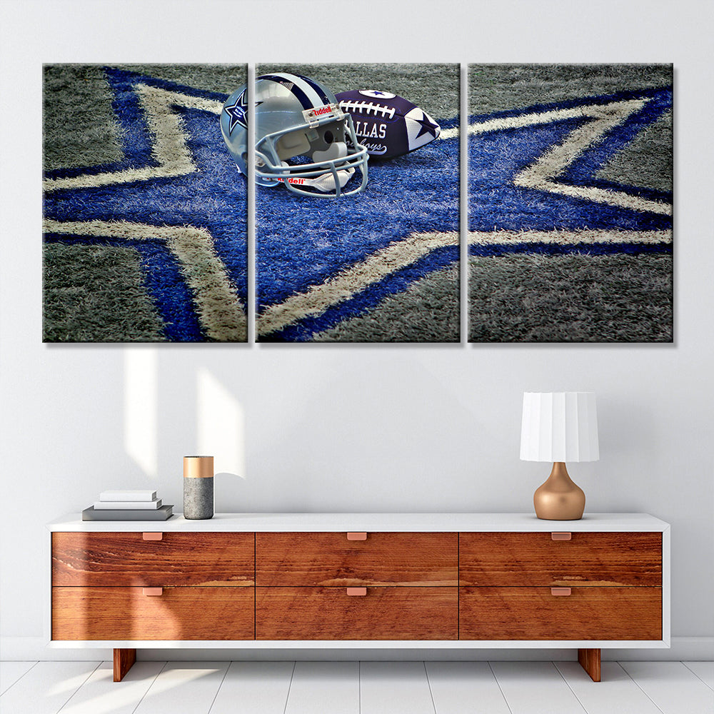 American Football Canvas Wall Art - AF5140 - Dallas Cowboys - NFL Teams