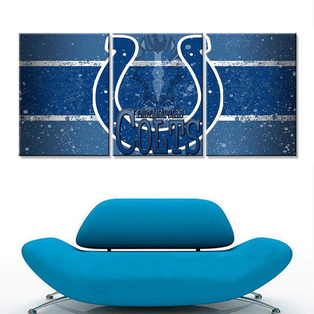 American Football Canvas Wall Art - AF5148 - Indianapolis Colts - NFL Teams