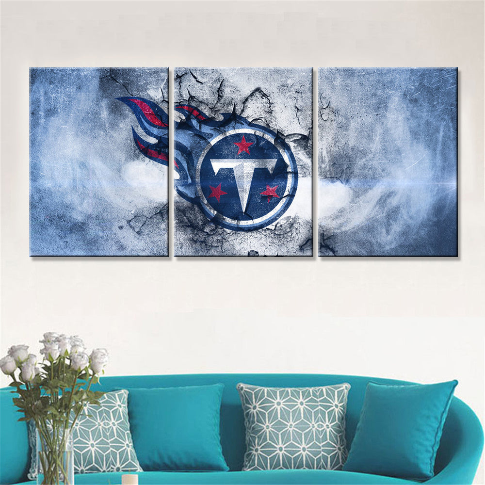 American Football Canvas Wall Art - AF5163 - Tennessee Titans - NFL Teams