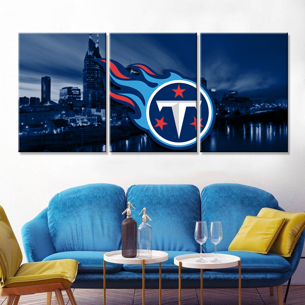 American Football Canvas Wall Art - AF5164 - Tennessee Titans - NFL Teams