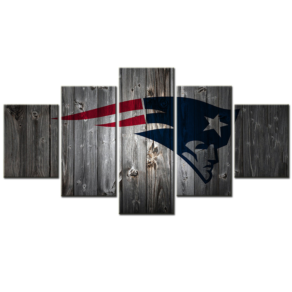 American Football Canvas Wall Art - AF5094 - New England Patriots - NFL Teams