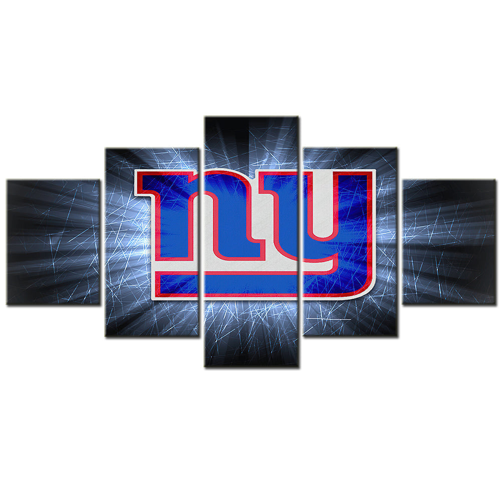 American Football Canvas Wall Art - AF5095 - New York Giants - NFL Teams