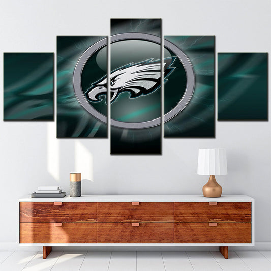 American Football - 5 Pieces Wall Art - AF5100 - Philadelphia Eagles - American Football Poster - American Football Canvas