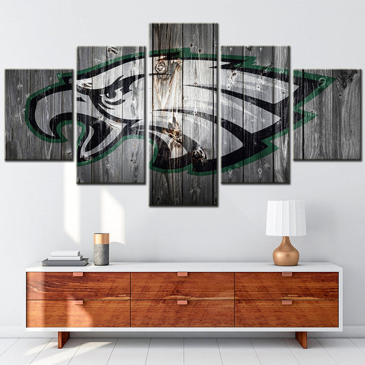 American Football - 5 Pieces Wall Art - AF5101 - Philadelphia Eagles - American Football Poster - American Football Canvas