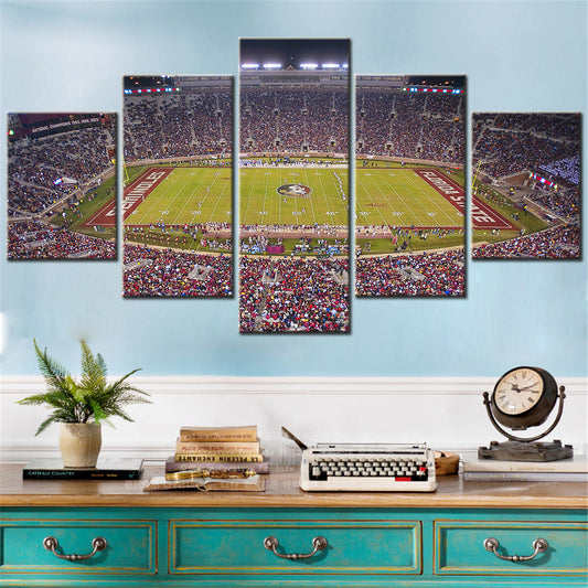 American Football Canvas Wall Art - AF5109 - Doak S. Campbell Stadium - Florida State University
