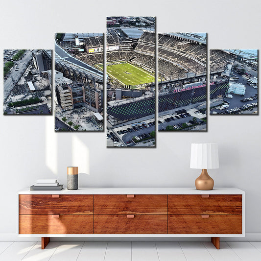 American Football - 5 Pieces Wall Art - AF5107 - Baltimore Ravens Stadium - American Football Poster - American Football Canvas