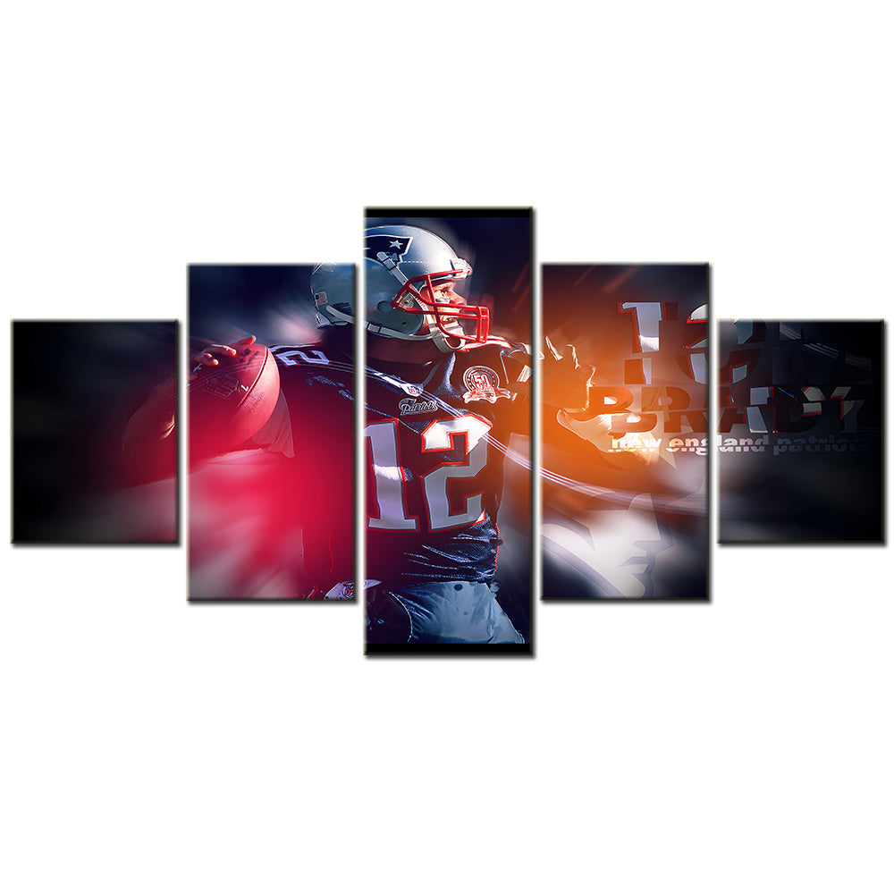 American Football Canvas Wall Art - AF5130 - Tampa Bay Buccaneers - NFL Teams