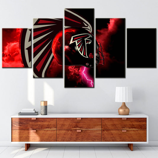 American Football Wall Art - AF5134 - Atlanta Falcons - American Football Poster - American Football Canvas