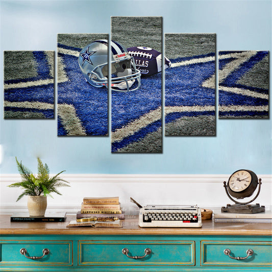 American Football Wall Art - AF5140 - Dallas Cowboys - American Football Poster - American Football Canvas