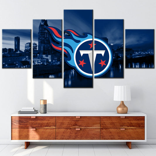 American Football Canvas Wall Art - AF5164 - Tennessee Titans - NFL Teams