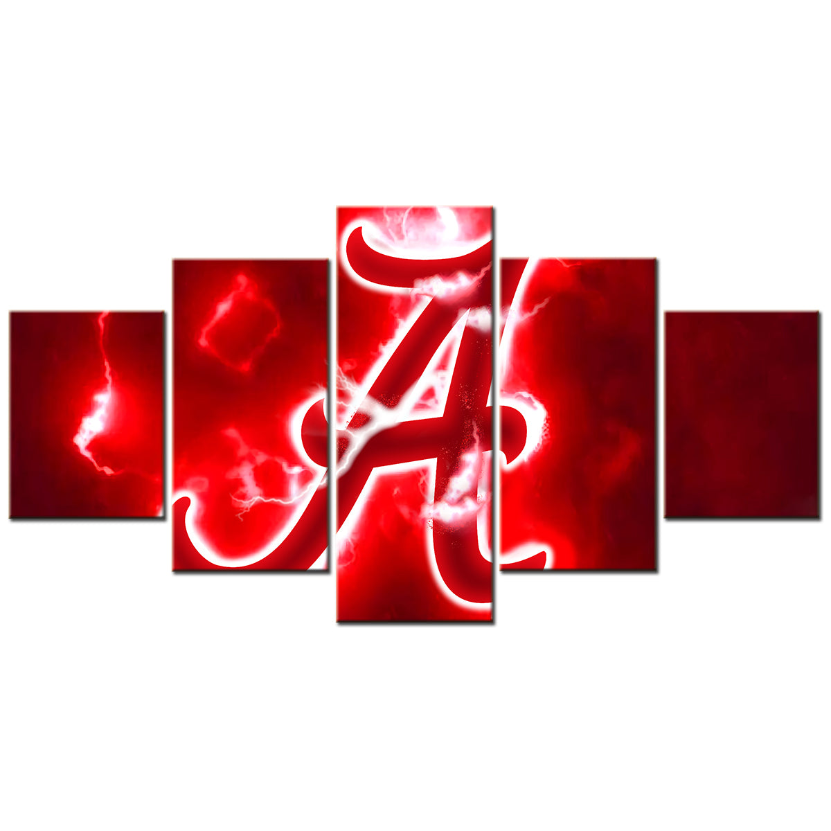 American Football Canvas Wall Art - AF5025 - Alabama Crimson Tide Football