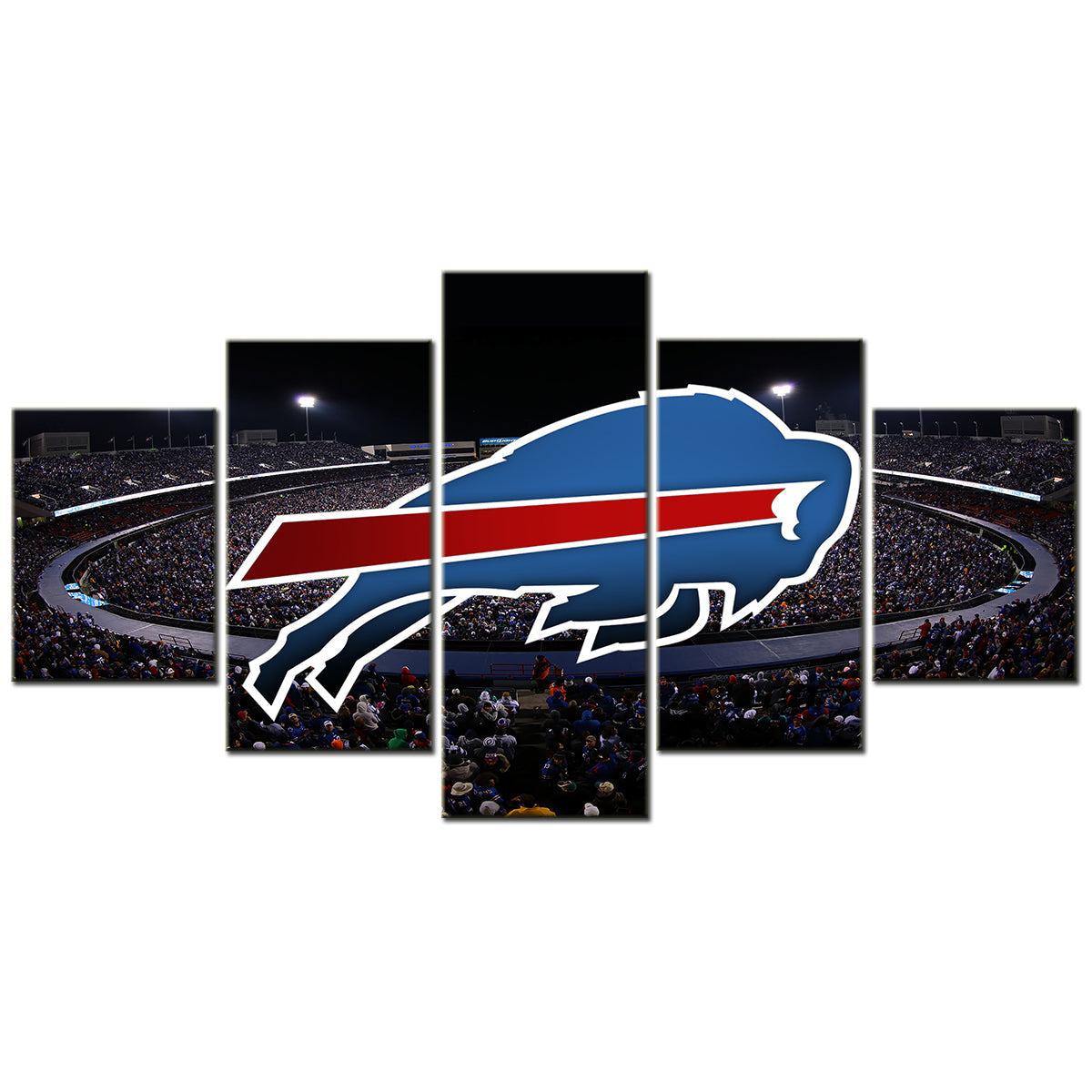American Football Canvas Wall Art - AF5002 - Buffalo Bills - NFL Teams