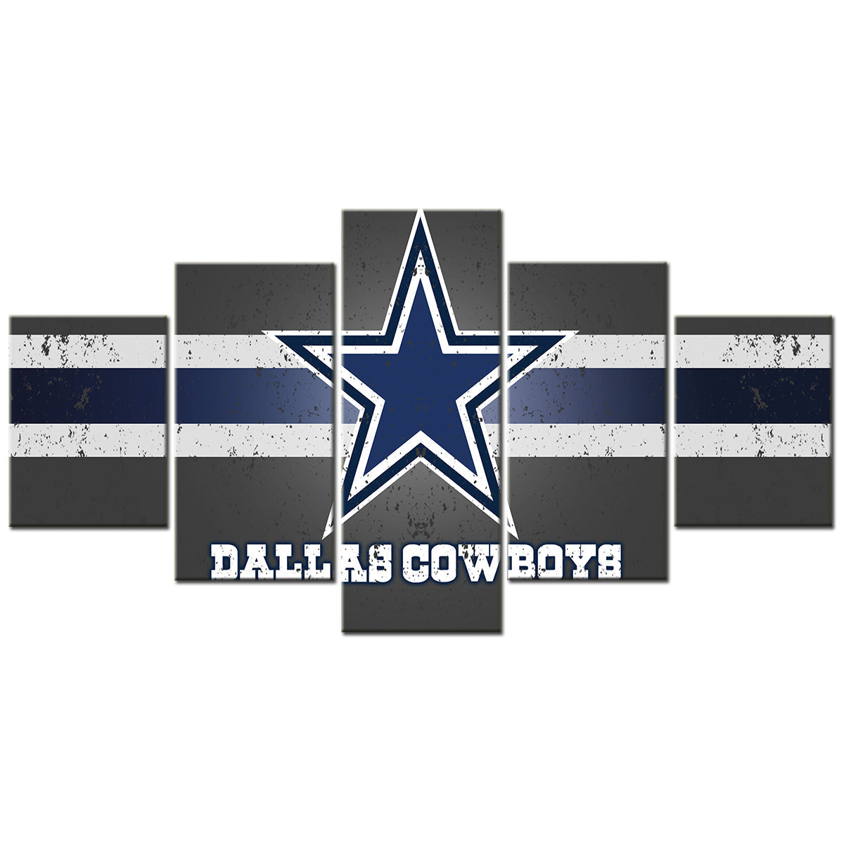 American Football Canvas Wall Art - AF5004 - Dallas Cowboys - NFL Teams