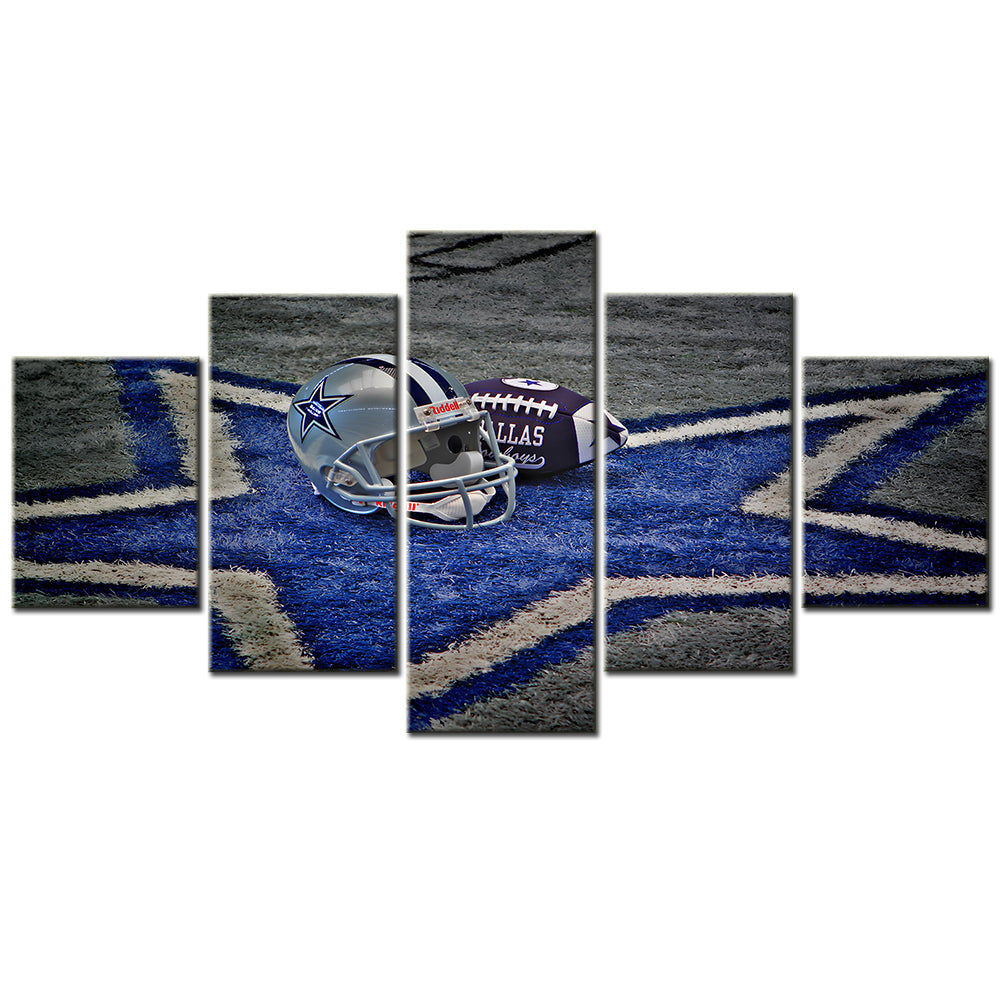 American Football Canvas Wall Art - AF5048 - Dallas Cowboys - NFL Teams