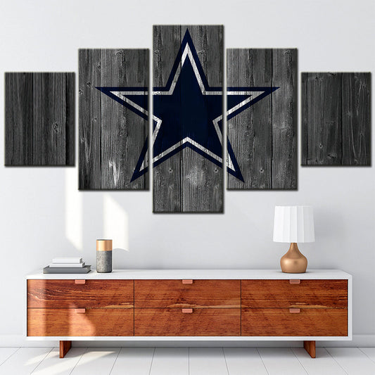 American Football Canvas Wall Art - AF5049 - Dallas Cowboys - NFL Teams
