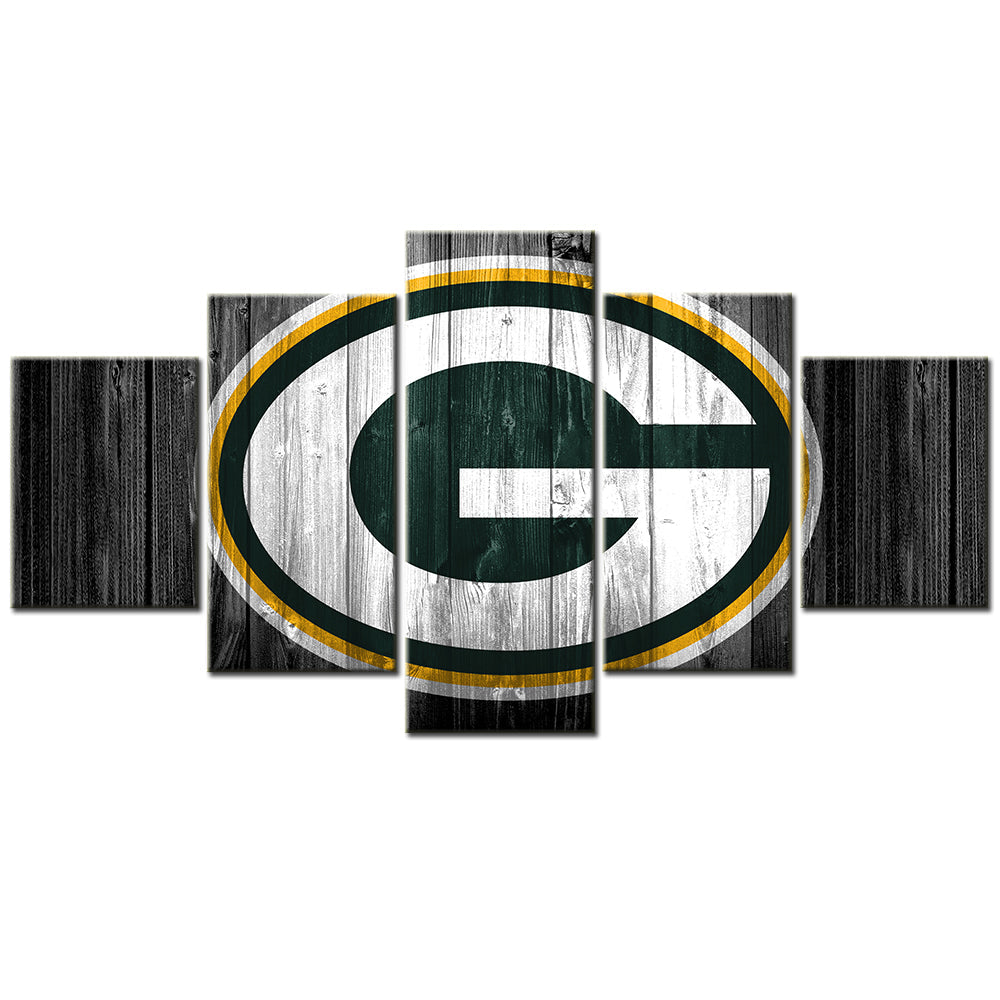 American Football Canvas Wall Art - AF5059 - Green Bay Packers - NFL Teams