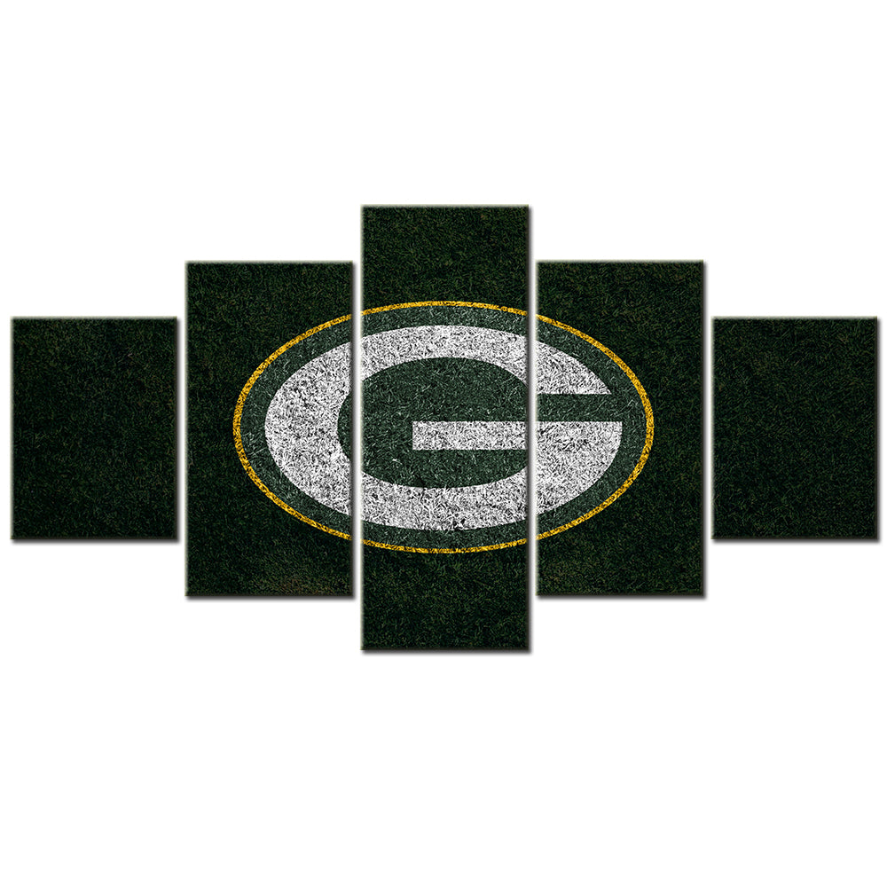 American Football Canvas Wall Art - AF5060 - Green Bay Packers - NFL Teams