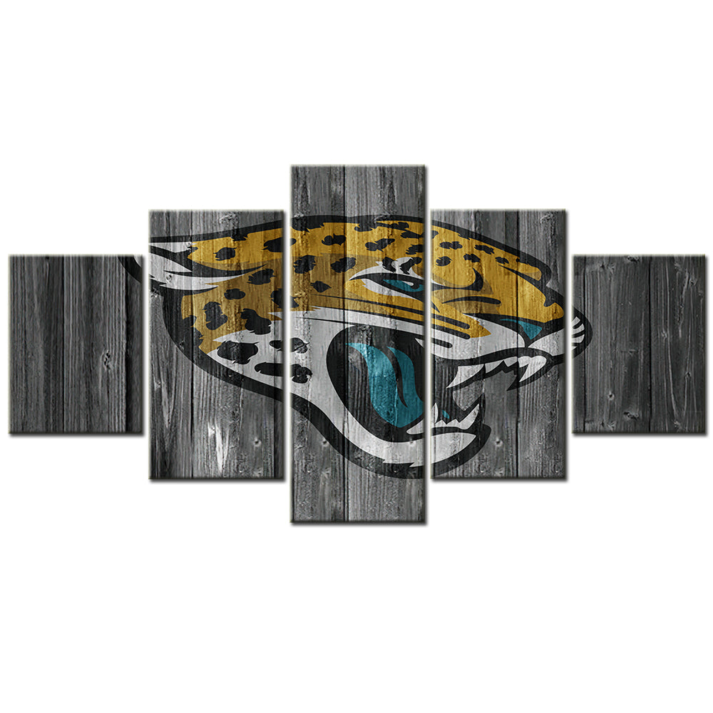 American Football Canvas Wall Art - AF5067 - Jacksonville Jaguars - NFL Teams