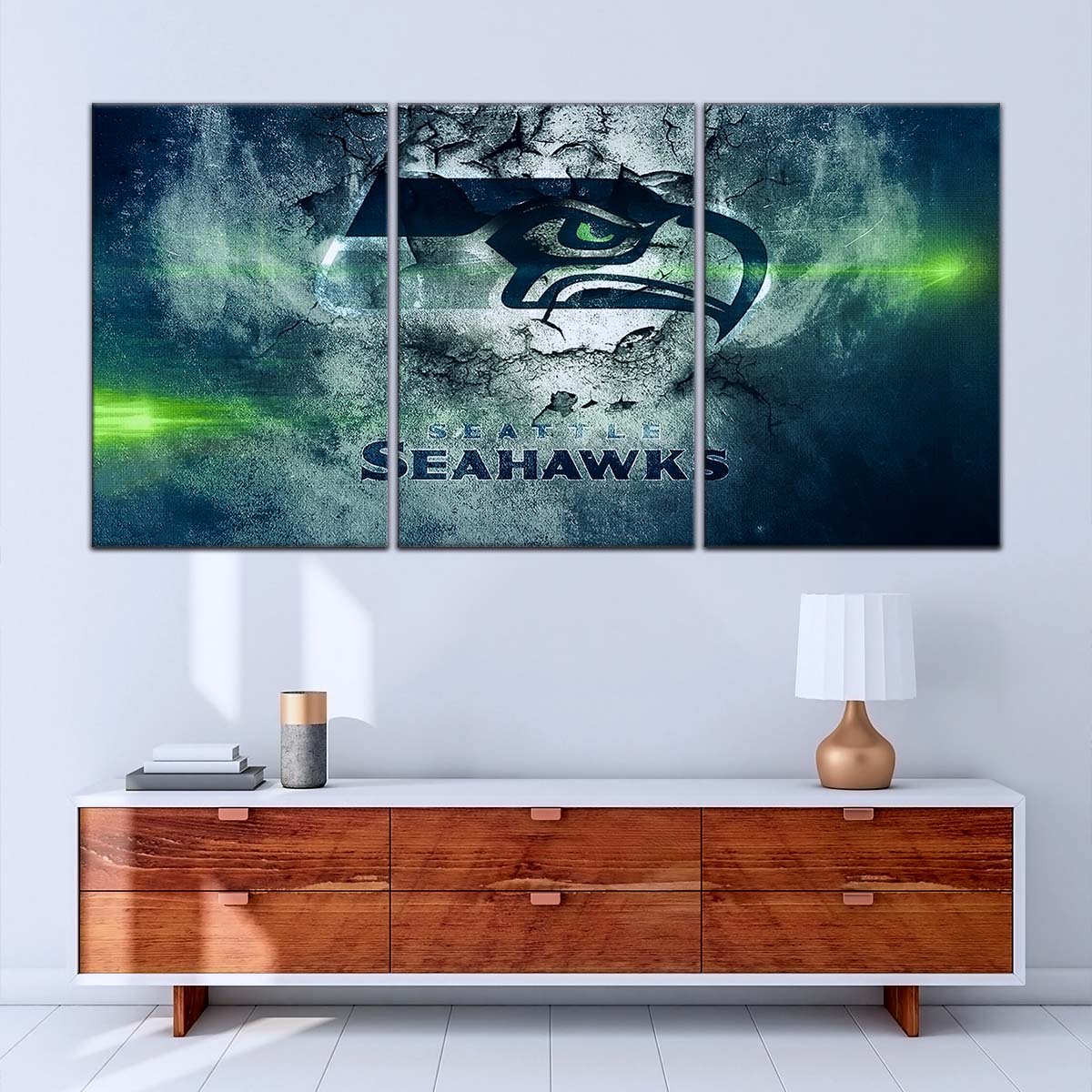 American Football Wall Art - AF5256 - Seattle Seahawks - NFL Football Team - American Football Poster - American Football Canvas