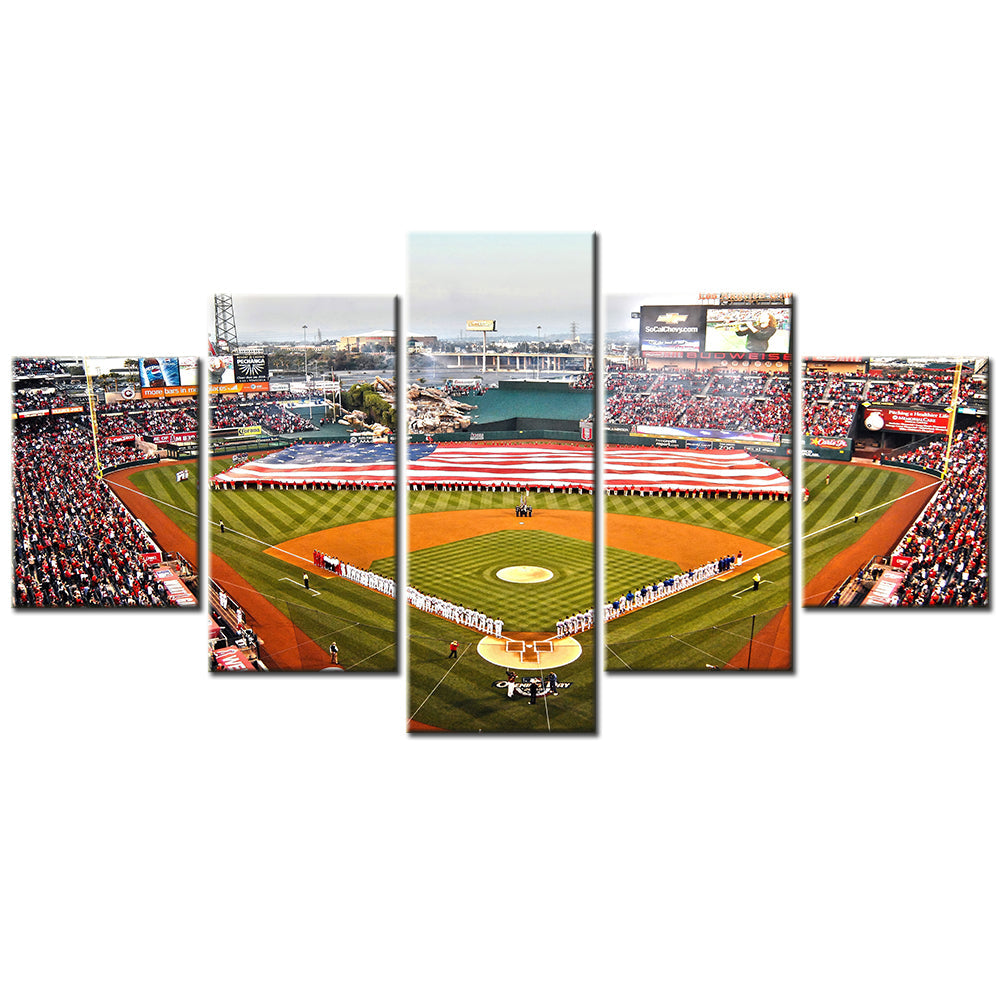 Baseball Canvas Wall Art - BB5022 - Oracle Park - Home of the San Francisco Giants