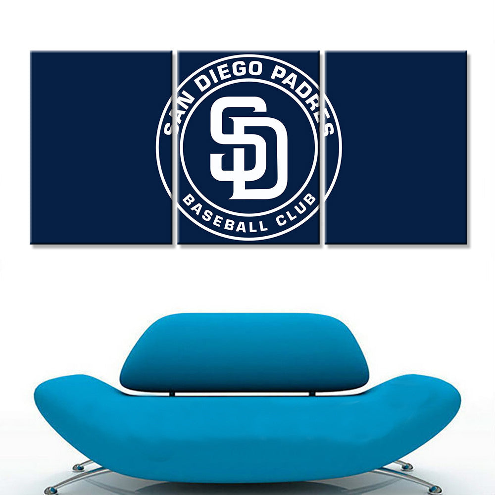 Baseball Canvas Wall Art - BB5032 - San Diego Padres