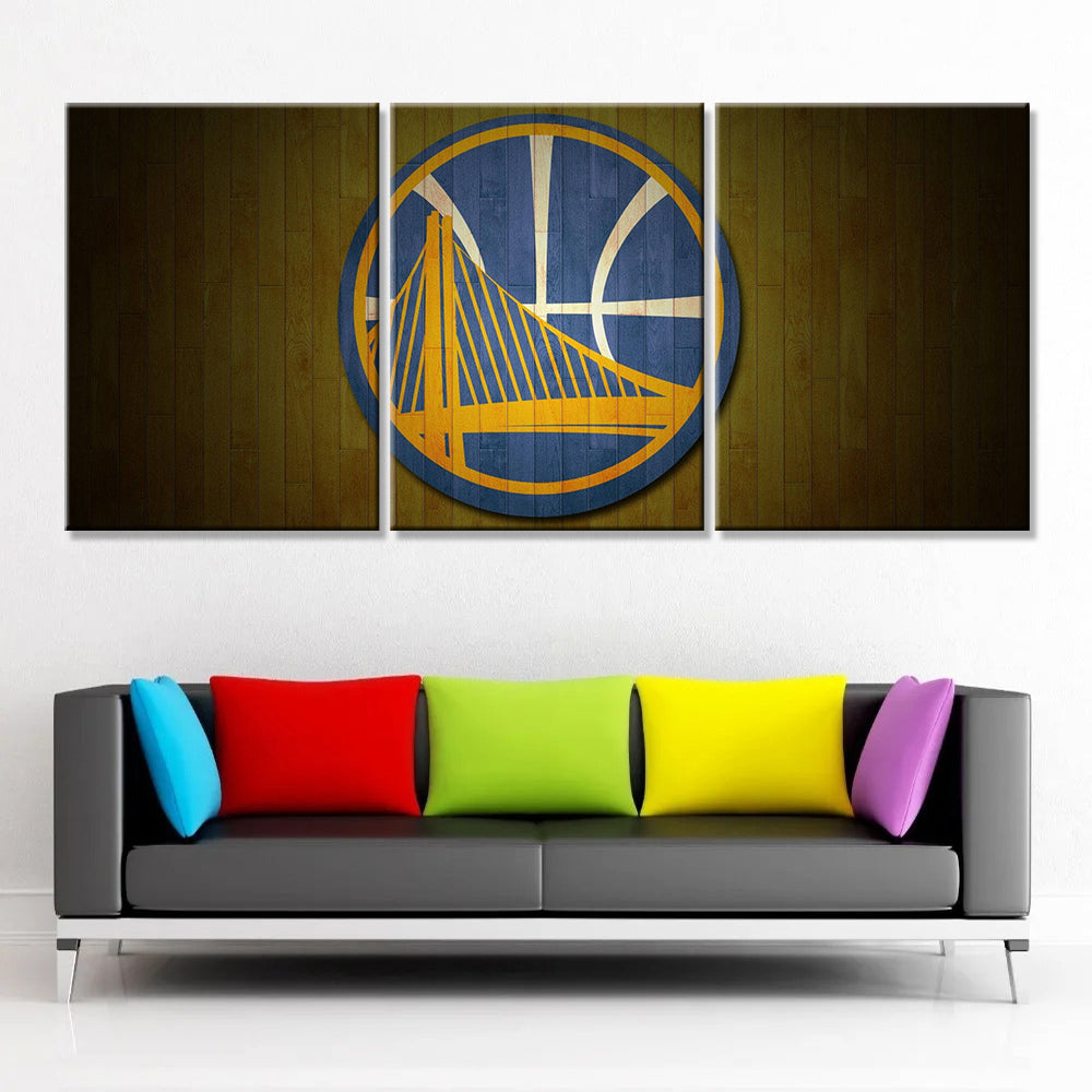 Basketball Canvas Wall Art - BK5031 - Golden State Warriors