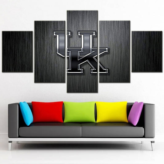 Basketball Canvas Wall Art - BK5016 - Kentucky Wildcats Men's Basketball