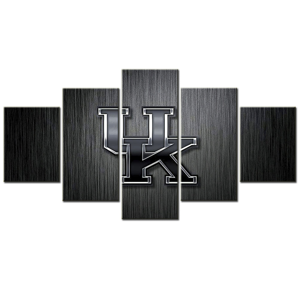 Basketball Canvas Wall Art - BK5016 - Kentucky Wildcats Men's Basketball