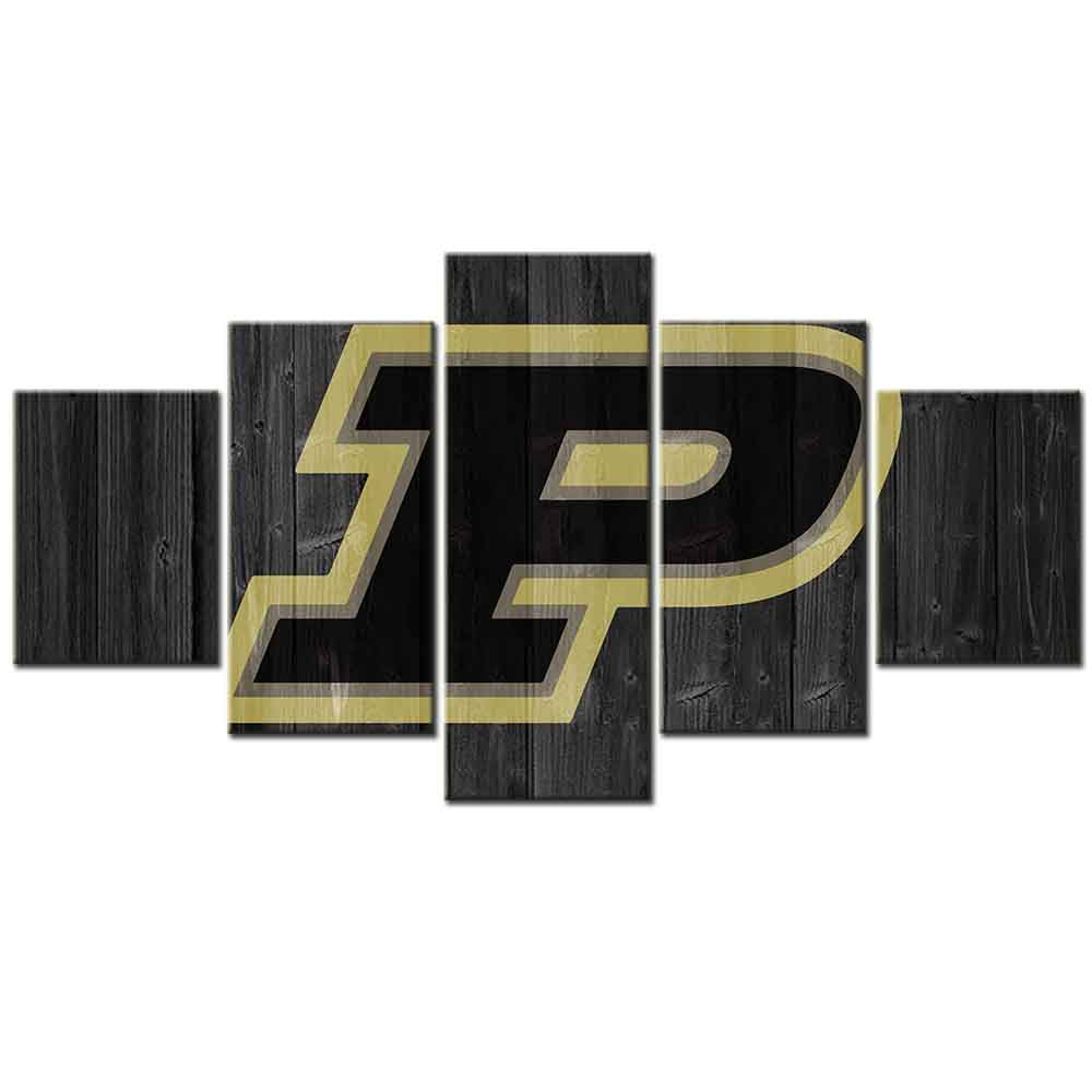 Basketball Canvas Wall Art - BK5019 - Purdue Boilermakers Men's Basketball