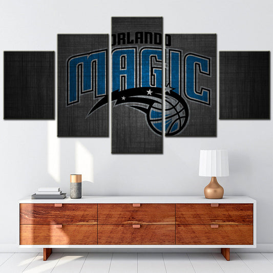 Basketball Canvas Wall Art - BK5039 - Orlando Magic