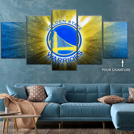 Basketball Wall Art - BK5046 - Golden State Warriors - Basketball Poster - Basketball Canvas