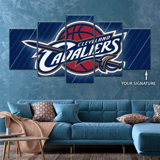 Basketball Canvas Wall Art - BK5050 - Cleveland Cavaliers