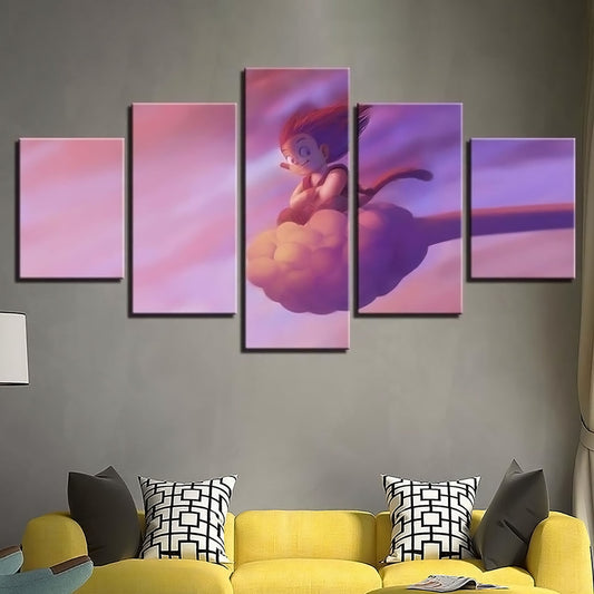 Dragon Ball - 5 Pieces Wall Art - Kid Goku - Dragon Ball Poster - Dragon Ball Canvas