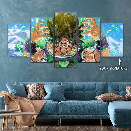 Dragon Ball Super Canvas Wall Art - DR5016 - Legendary Super Saiyan Broly