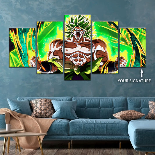Dragon Ball Super Canvas Wall Art - DR5019 - Legendary Super Saiyan Broly