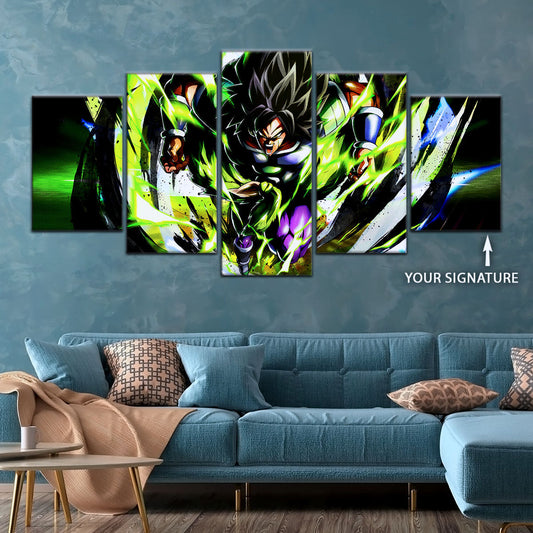 Dragon Ball Super Canvas Wall Art - DR5020 - Legendary Super Saiyan Broly