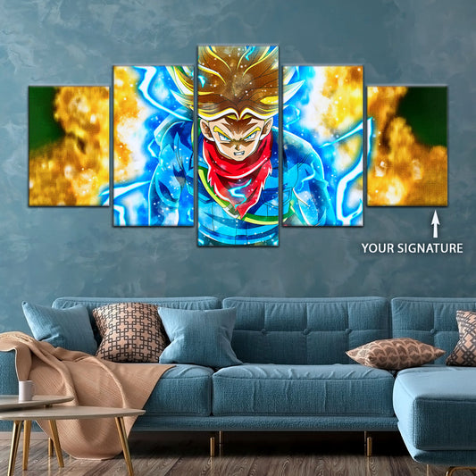 Dragon Ball Super Canvas Wall Art - DR5107 - Future Trunks Super Saiyan