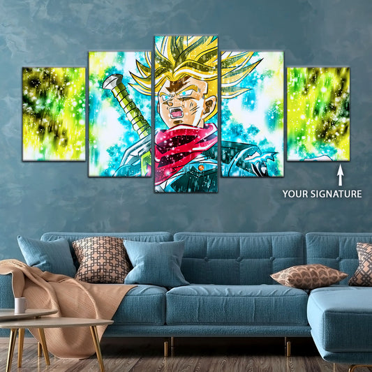 Dragon Ball Super Canvas Wall Art - DR5110 - Future Trunks Super Saiyan