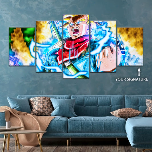Dragon Ball Super Canvas Wall Art - DR5111 - Future Trunks Super Saiyan