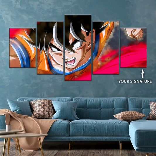 Dragon Ball Super Canvas Wall Art - DR5036 - Ultra Instinct Goku