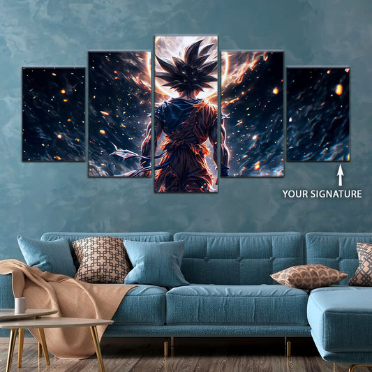 Dragon Ball Super Canvas Wall Art - DR5074 - Ultra Instinct Goku
