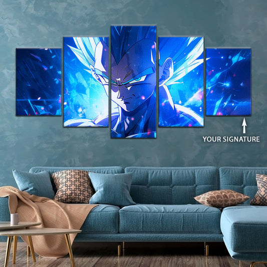 Dragon Ball Super Canvas Wall Art - DR5122 - Super Saiyan Blue Goku