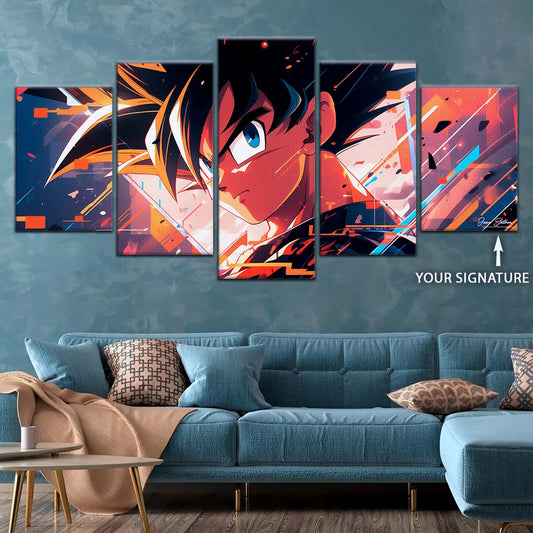 Dragon Ball Wall Art - DR5035 - Goku - Dragon Ball Z - Dragon Ball Poster - Dragon Ball Canvas