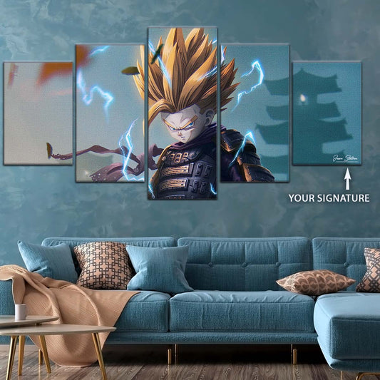 Dragon Ball Wall Art - DR5105 - Super Saiyan Gohan - Samurai Warrior - Dragon Ball - Dragon Ball Poster - Dragon Ball Canvas