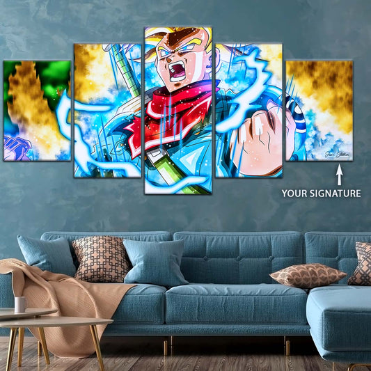 Dragon Ball Wall Art - DR5111 - Trunks' Power Unleashed - Dragon Ball Super - Dragon Ball Poster - Dragon Ball Canvas