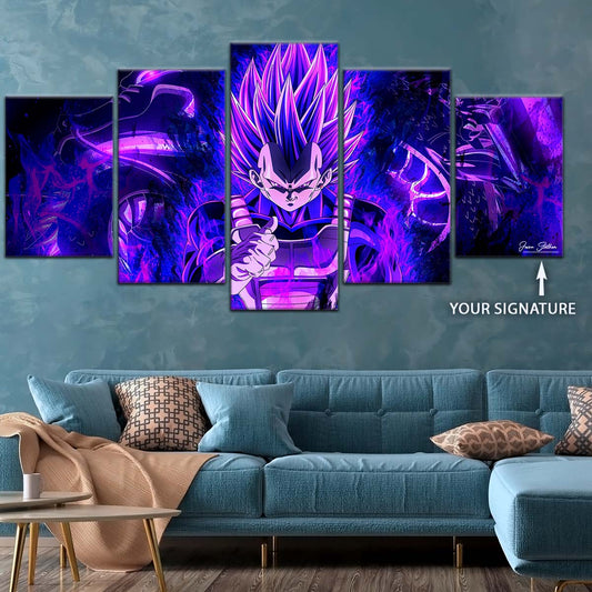 Dragon Ball Wall Art - DR5112 - Ultra Ego Vegeta - Dragon Ball Super - Dragon Ball Poster - Dragon Ball Canvas
