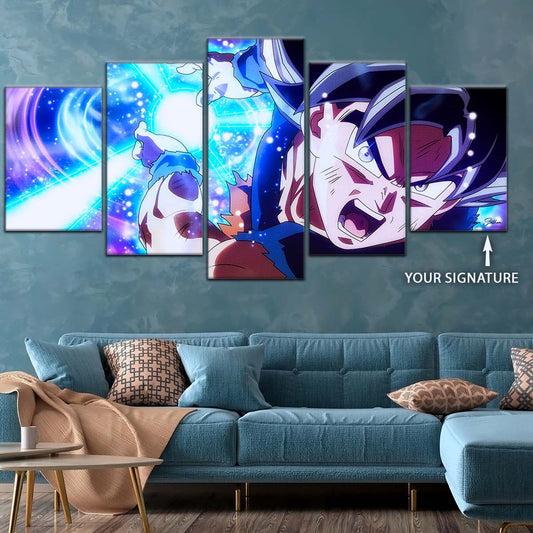 Dragon Ball Wall Art - DR5113 - Ultra Instinct Goku - Dragon Ball Super - Dragon Ball Poster - Dragon Ball Canvas
