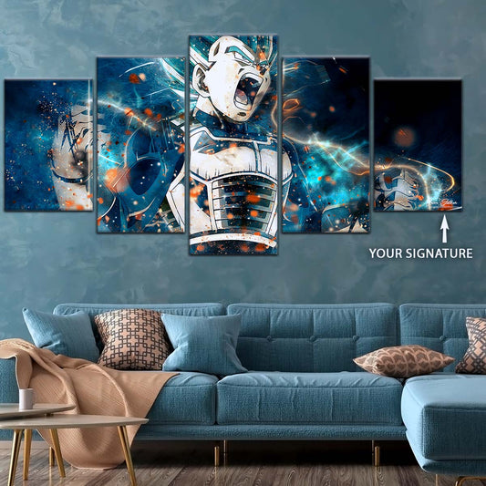 Dragon Ball Wall Art - DR5123 - Vegeta - Super Saiyan Blue - Dragon Ball Super - Dragon Ball Poster - Dragon Ball Canvas