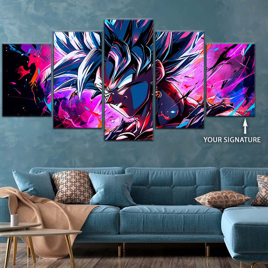 Dragon Ball Wall Art - DR5128 - Vegito - Super Saiyan - DBZ - Dragon Ball Poster - Dragon Ball Canvas